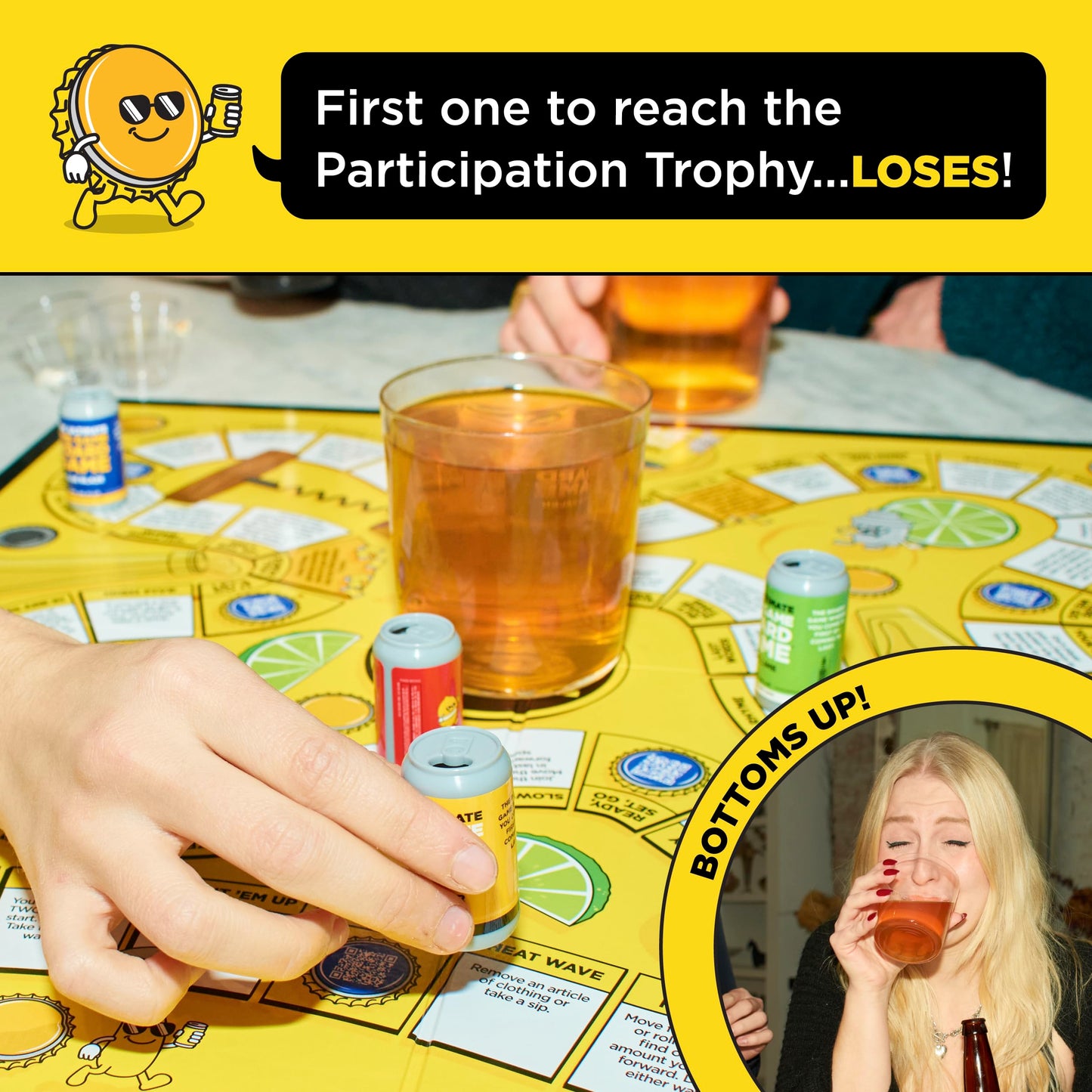 Buzzed: The Ultimate Pre-Game Drinking Board Game by Relatable - Poolside Adult Fun & Party Feels Perfect for Kicking Off a Bachelor Party
