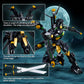 HIGH GODO Black Bat Mech Building Blocks Set for Adults, Robot Model Building Kit with Wings and Swords Weapons, 534 Pieces Creative Collectible Gift