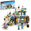 LEGO Friends Holiday Ski Slope and Café Building Toys - Pretend Play Toy Figures & Playsets for Girls & Boys, Ages 9+ - Gift for Birthdays - W/ 3