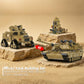 M1A2 Abrams Tank Building Set 1:28 Scale Military Model Kit 2-in-1 Vehicle