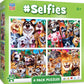 MasterPieces - Jigsaw Puzzle Set for Kids 6+ Years, 4-Pack of 100 Pieces, Educational and Fun Game, Silly Animals Collection, Gift Idea for Children