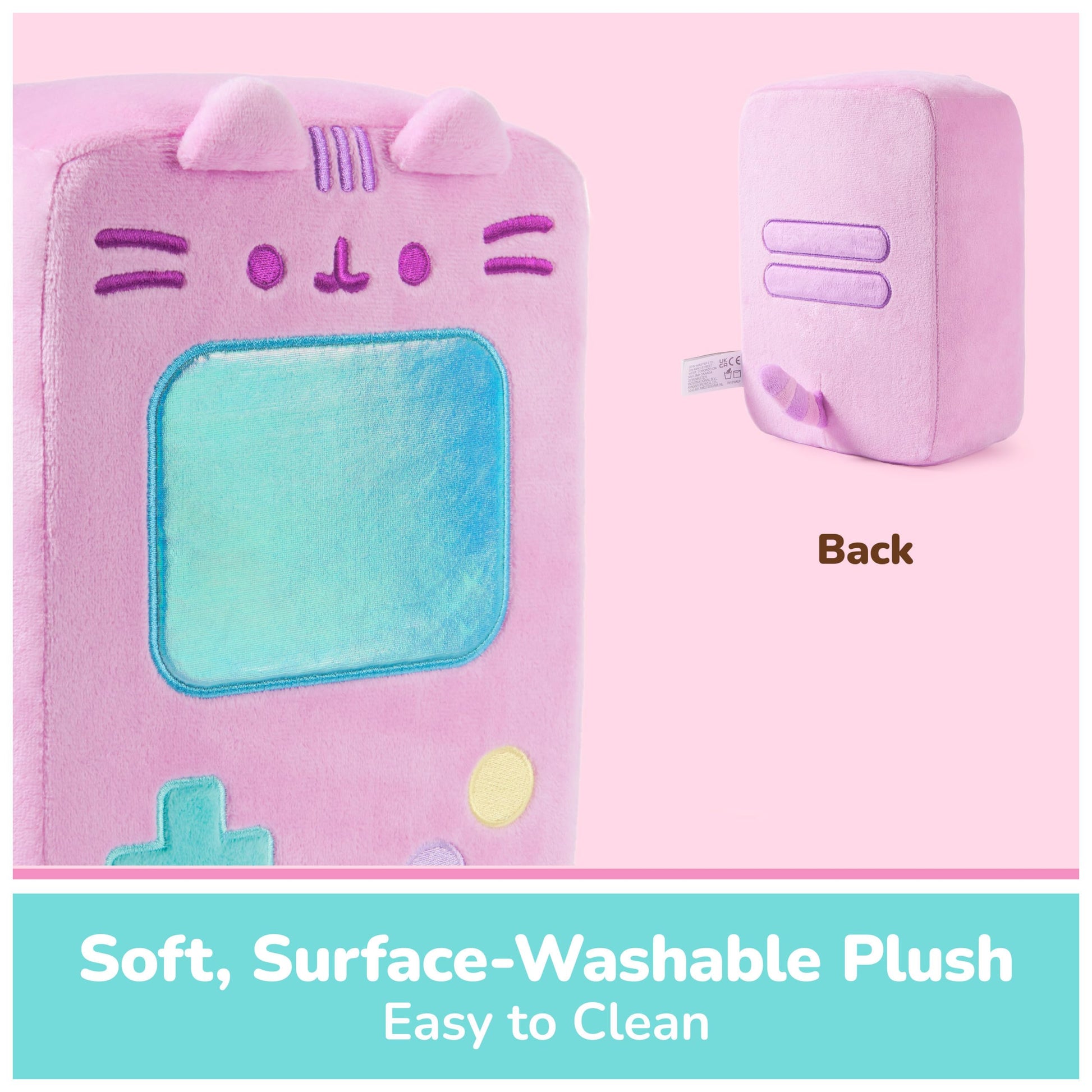GUND Pusheen Gaming Handheld Console 9-Inch Plush Toy; Ages 8+