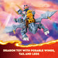 LEGO Ninjago Young Dragon Riyu Building Toy - Pretend Play Ninja & Dragon Toys for Boys & Girls, Ages 6+ Years - W/ 3 Minifigures - 71810
