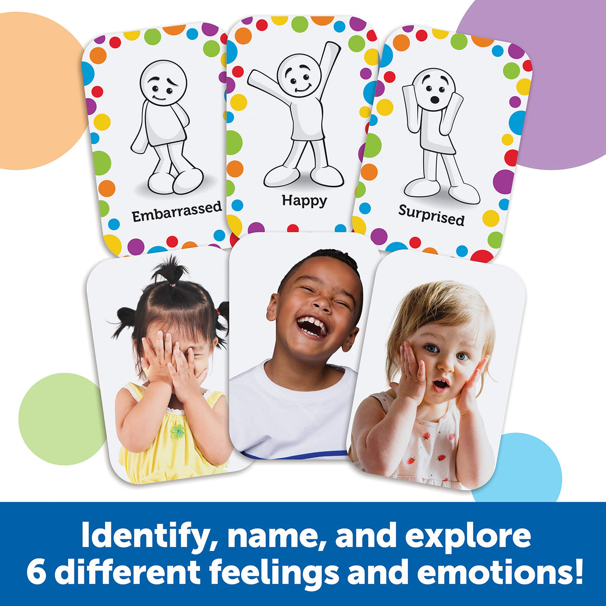 Learning Resources All About Me Feelings Activity Set - Emotional Regulation Tools for Kids, Preschool Classroom Must Haves, Social Skills Activities