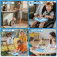 Busy Board Montessori Toys for Toddlers 1 2 3 4 Year Old with 13 LED Lights, Sensory Board Toys Educational Learning for Toddlers, Activity Toy
