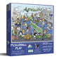 SUNSOUT INC - Pickleball Play - 1000 pc Jigsaw Puzzle by Artist: Jonny Hawkins - Finished Size 20" x 27" - MPN# 80143