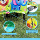 Oxford 600D Durable Waterproof Cover, Anti-UV Dust Proof Kids Water Table Cover, Cute Colorful Vibrant Design, Includes Bag