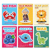 Floatlive Kids Card Games Pack, 6 Decks, Go Fish, Old Maid, Crazy Eights, Memory Match, Slap Jack, War, Playing Cards, Family Party Table Games