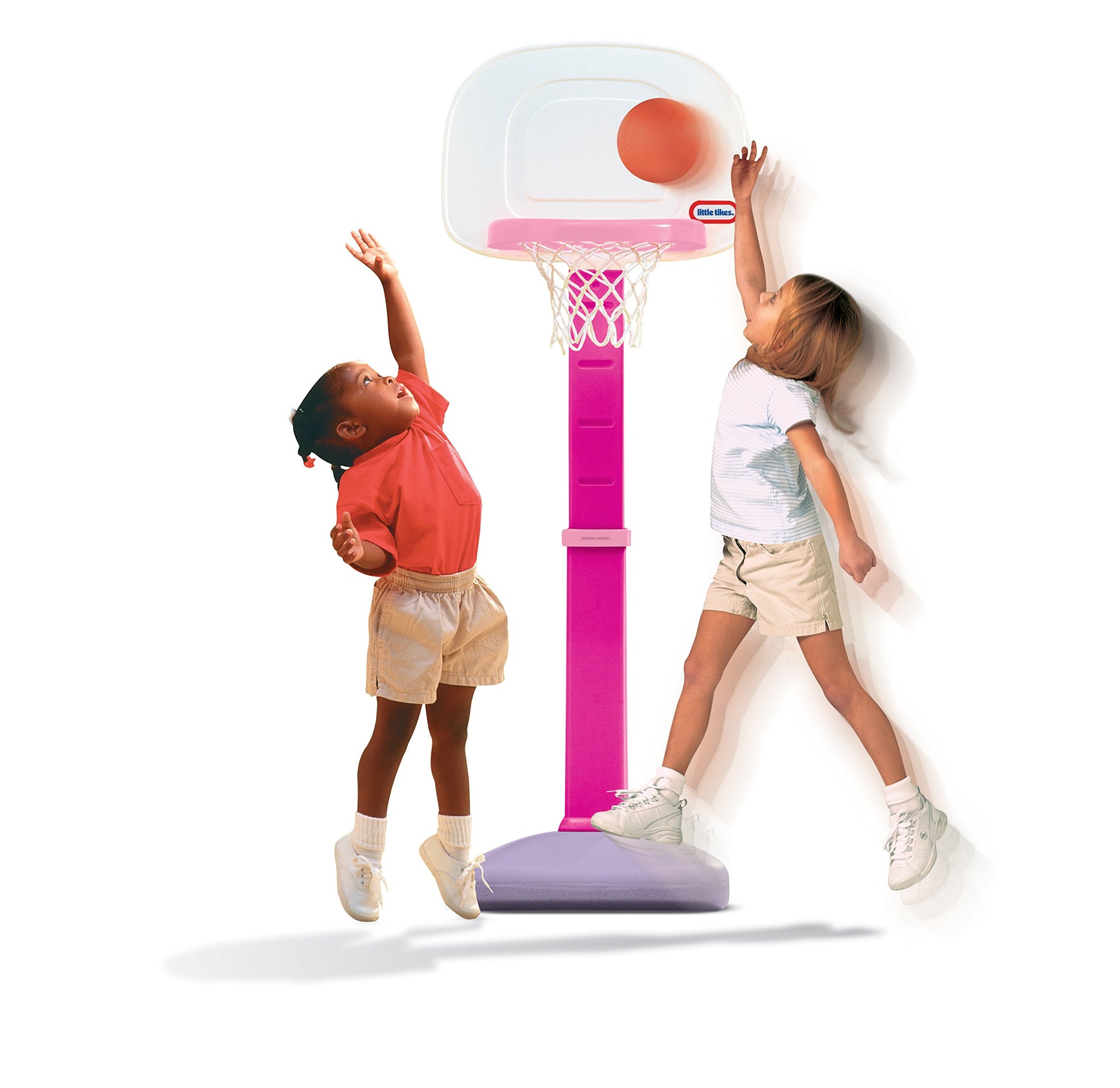 Little Tikes TotSports Easy Score Basketball Set Pink, 22.00 L x 23.75 W x 61.00 H Inches
