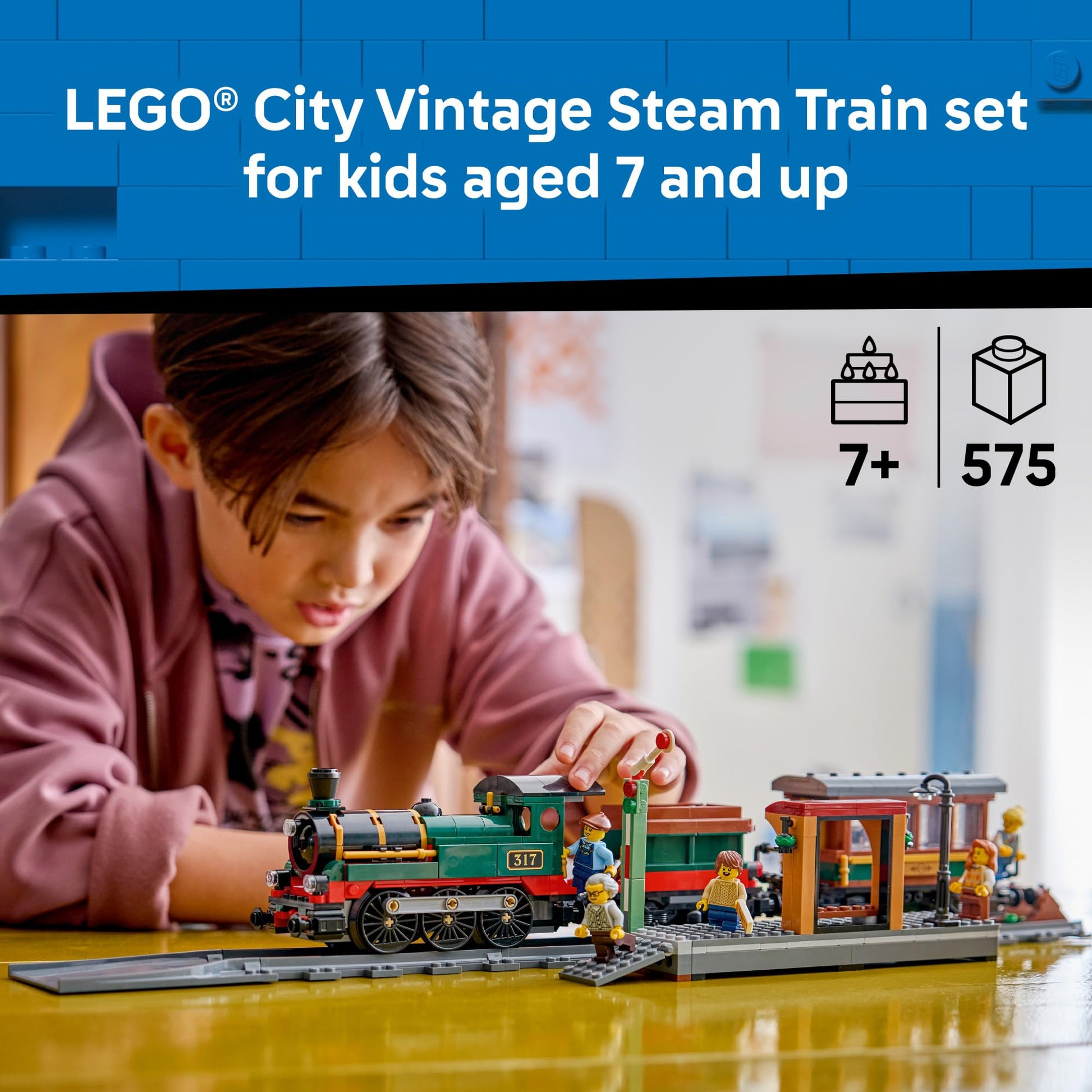 LEGO City Vintage Steam Train 60511