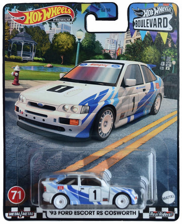 Hot Wheels '93 Ford Escort RS Cosworth, Boulevard
