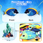 Tropical Fish Hanging Swirls Banner Decor 30 Pack Foil Ceiling Hanging Swirls Streams Banner Decorations Garland for Under the Sea Ocean Celebrating