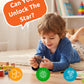 Star in Circle Puzzle - Cast Metal Brain Teaser IQ Game, Mind Twisting Logic Puzzle, Stress Relief Fidget Brain Teaser& Unique Gift