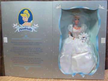 Disney Wedding Cinderella Barbie 1995 45th Anniversary