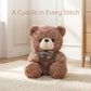 YUKOUQIAN Bear Stuffed Animal Cute Plush Doll Toy 8 inch for Girls Boys Christmas (tie Bear)