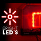 Franklin Sports Pro Hoops Light Up Mini Hoop