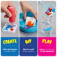 Dan&Darci Aqua Fairy Water Gel Kit for Kids - Gifts for Girls - Magic Elf Toy Kits - Waters Pets - DIY Squishy Maker Set - Craft for Kids - Make Your
