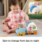 Fisher-Price Campervan Pulling The Forest of Friendship, with Sensory Activities for Children from 1 year, JKD52