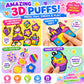 AGENTLAN Magic Puffs 3D Art Kit, Unicorn & Princess Craft kit for Kids 3-8