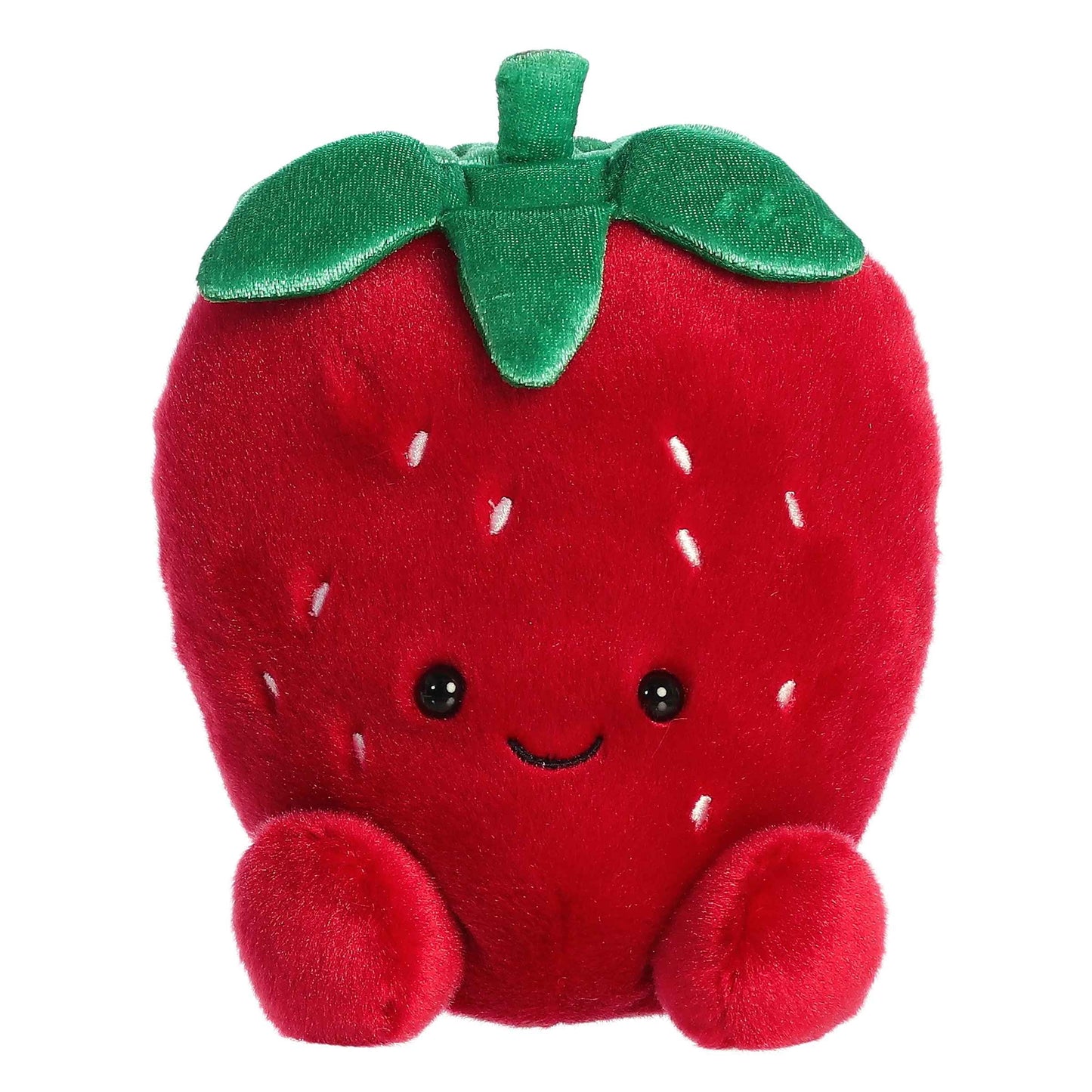 Aurora® Adorable Palm Pals™ Party Sized Juicy Strawberry™ Stuffed Animal - Fun Collectible Plush for Kids and Adult Collectors - Perfect