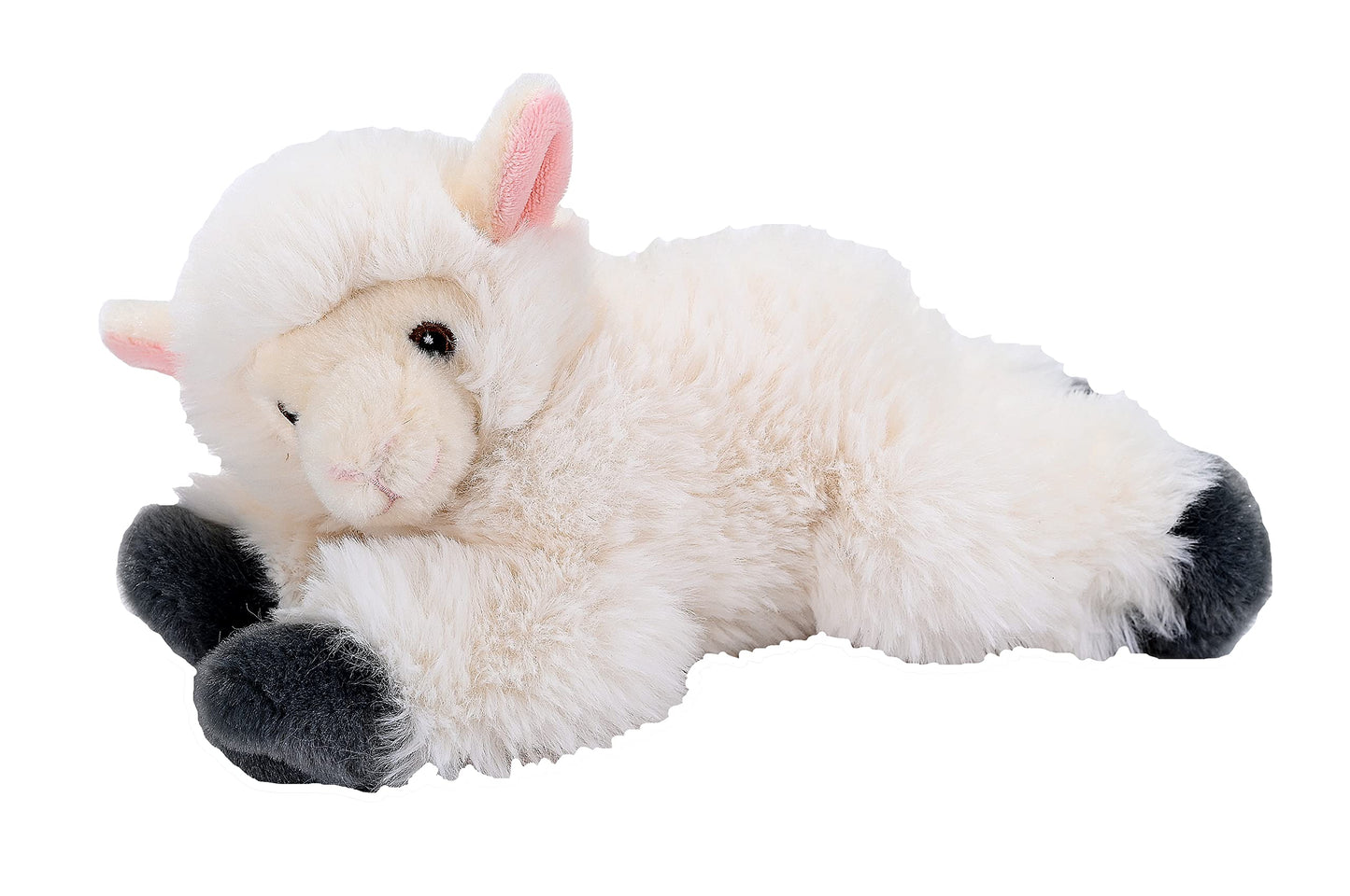 Wild Republic Ecokins Mini Lamb Stuffed Animal - 8"
