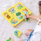 Melissa & Doug Nursery Rhymes 1 Light-Activated Sound Puzzle - 6 Pieces