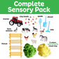 Creativity for Kids Sensory Pack: Farm, Sensory Toys for Toddlers, Pretend Play Farm Animals for Kids, Toddler Travel Toys & Screen Free Summer