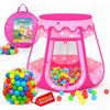 Playz Baby Ball Pit with Balls Included, Pink Ball Pit for Toddlers
