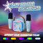 Kids Karaoke Machine for Kids Frozen Toys Gift, Mini Karaoke Machine with 2 Wireless Microphones for Girl 3 4 5 6 7 8 Year Old Girl Birthday Gifts for