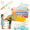 ZOZOPLAY Straw Constructor STEM Building Toys 800 Piece Straws and Connectors Building Sets Colorful Motor Skills Interlocking Plastic Engineering