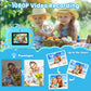 ARNSSIEN Kids Camera Instant Print with 7 Rolls Paper, 2.4" Screen Instant Camera for Kids, 1080P HD Video, Christmas Birthday Festival Present for