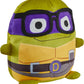 Mattel Teenage Mutant Ninja Turtles: Mutant Mayhem Cuutopia Plush Toy, 10-Inch Donatello Kawaii-Style Soft Figure, Orange Masked Mikey Collectible