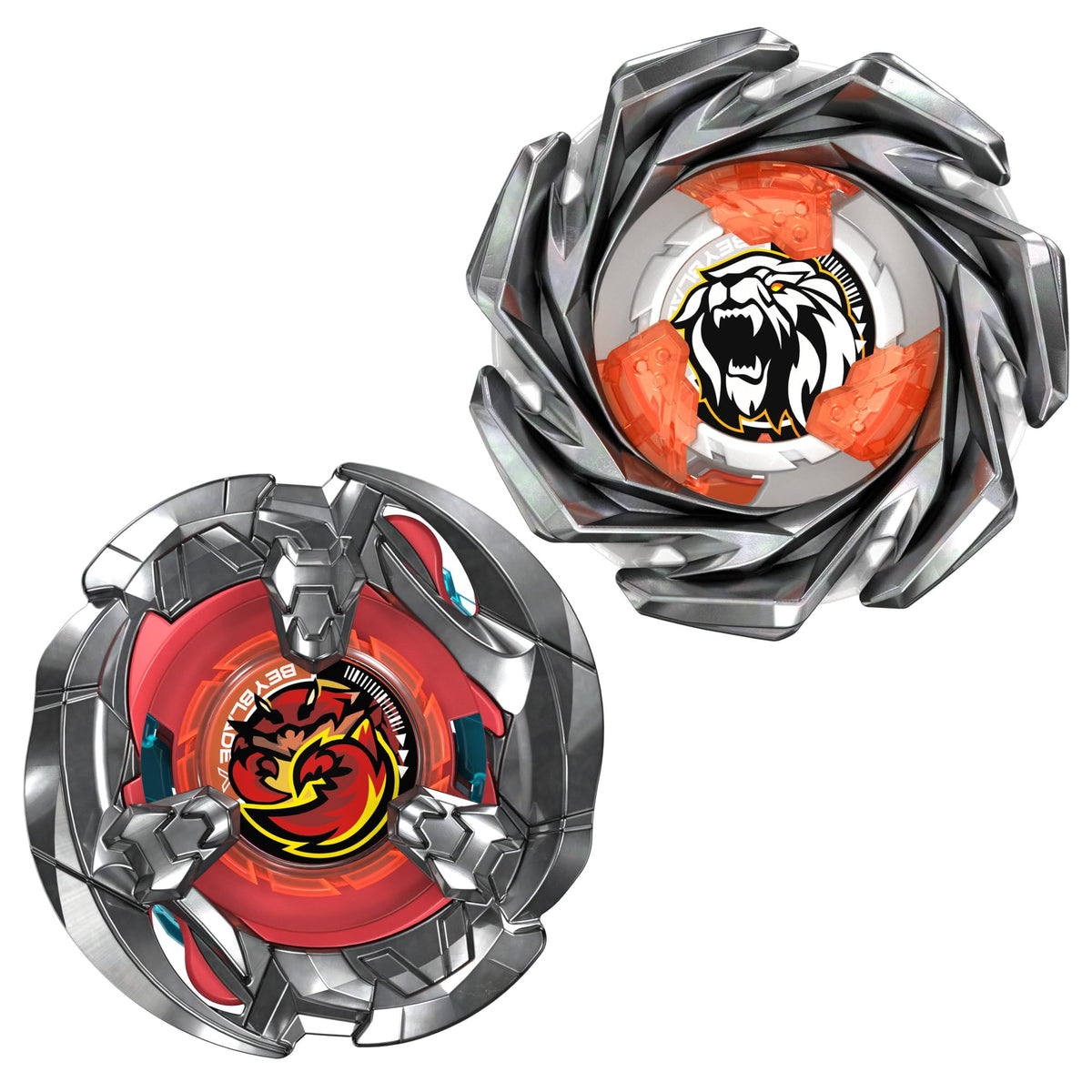Beyblade X Clamp Crab 9-65S BX & Crest Leon 4-55A UX Dual Pack