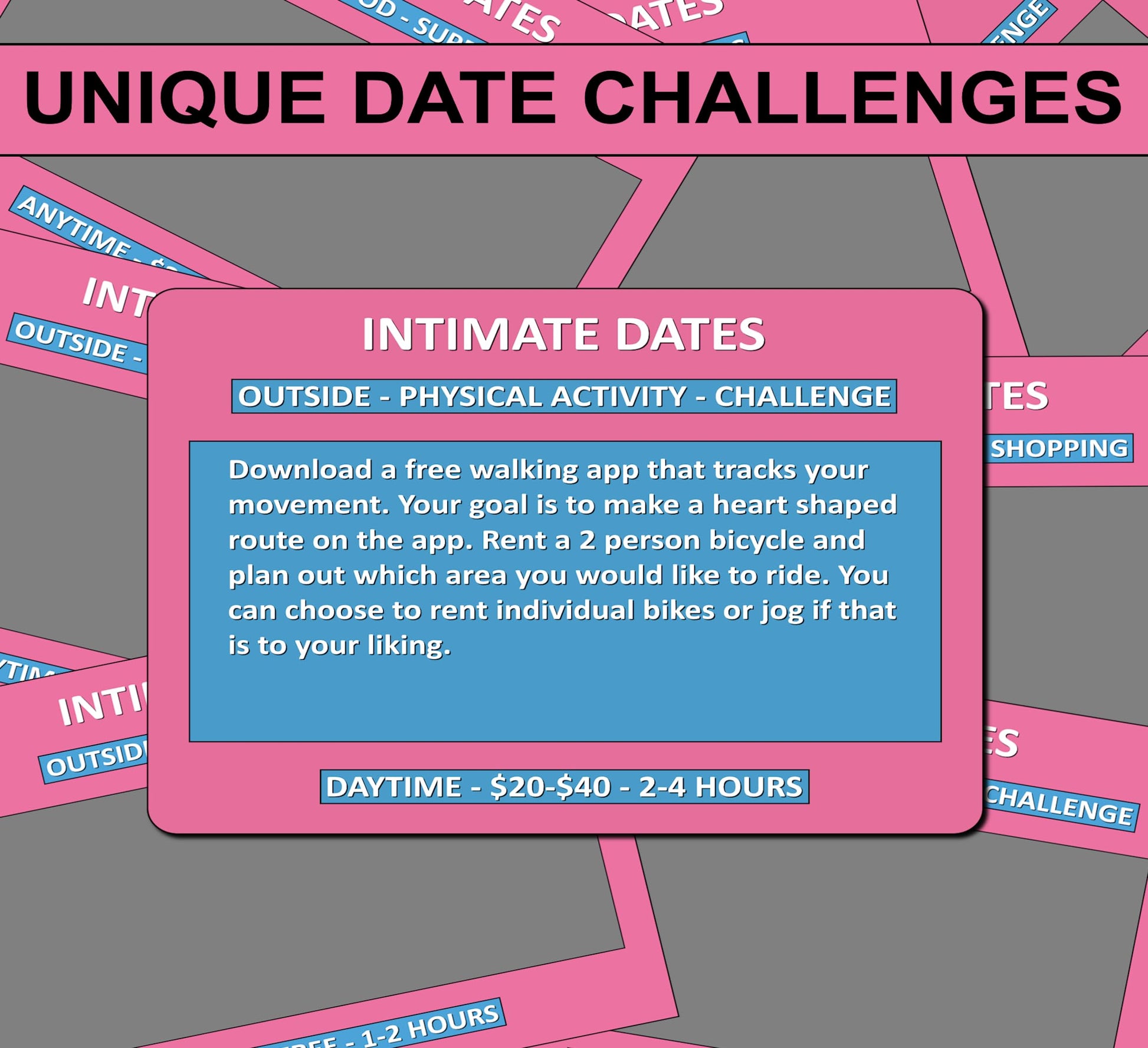 Intimate Dates - 100 Scratch Off Cards - Date Night Ideas for Couples. A Couples Gift That Brings Fun Activities to a Relationship for Boyfriend or