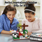 Tenhorses Jesus Building Block Sets, Little Jesus Christ Toy Figures Christianity Decor, Easter Christmas Christian Gifts for Women Men Kids Age