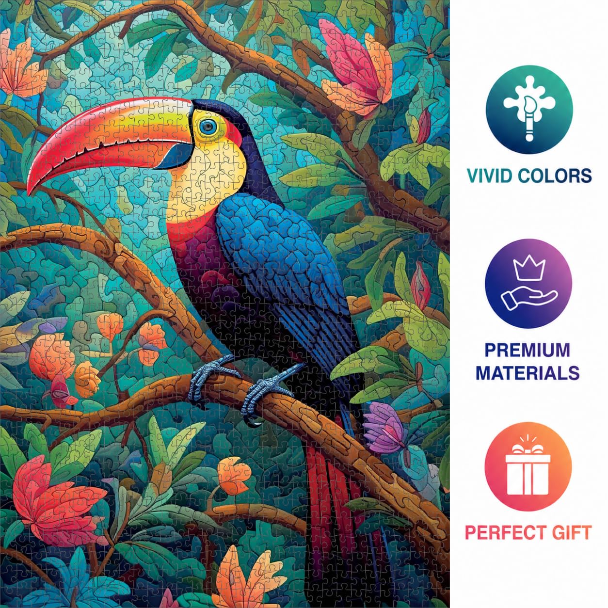 Cross & Glory | 1000 Piece Jigsaw Puzzles for Adults | Mystical Mosaic