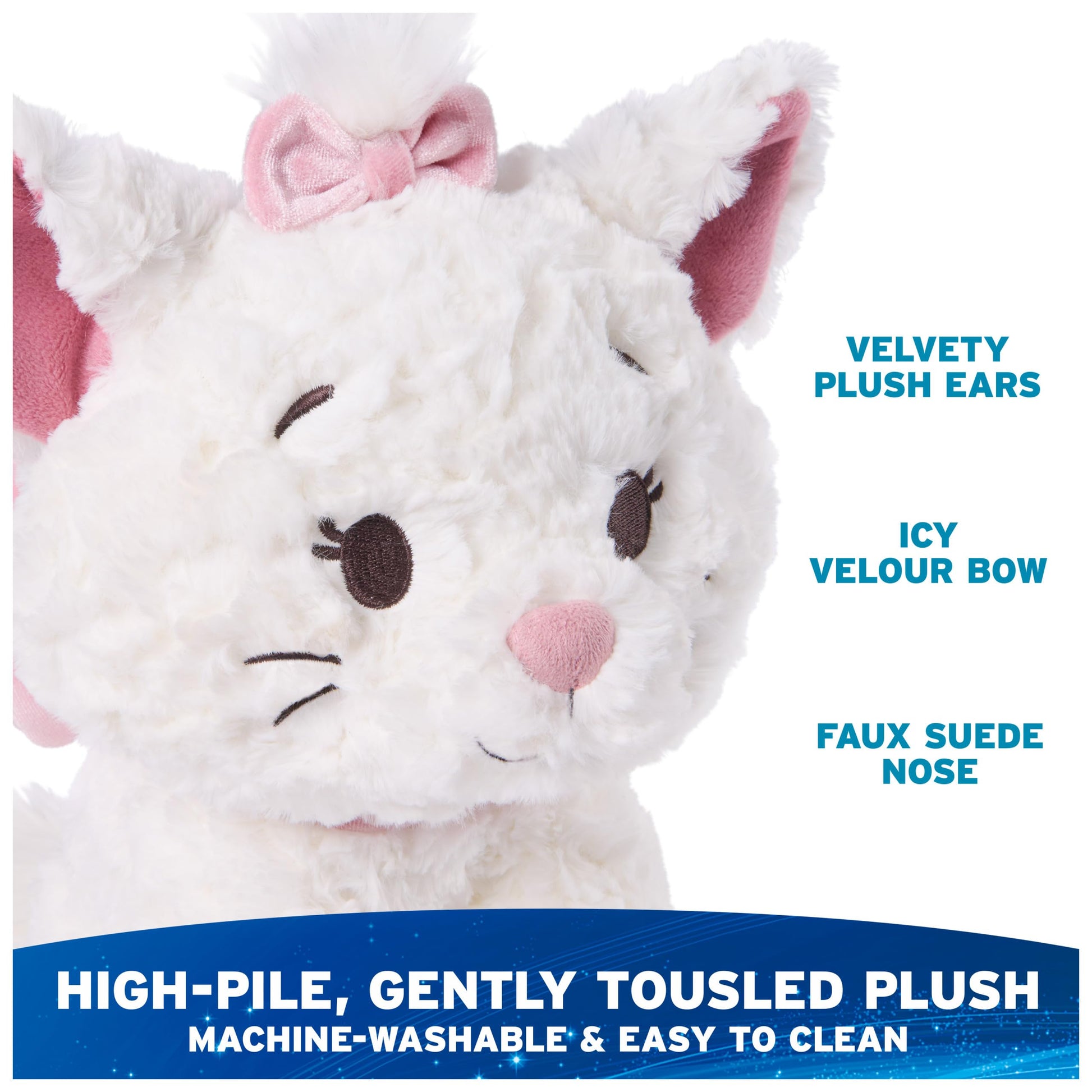 GUND Disney Cozys Collection Marie 10-Inch Kitten Stuffed Animal, Ages 0+