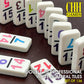 CHH 15 Professional Double Domino with Color Numbers - 136 Pieces Domino Set for All Ages