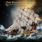 Mould King Large Pirates Ship Model Building Blocks Kits, MOC Dutchman Building Block Pirate Ship Construction Set to Build, Toys Gift for Age
