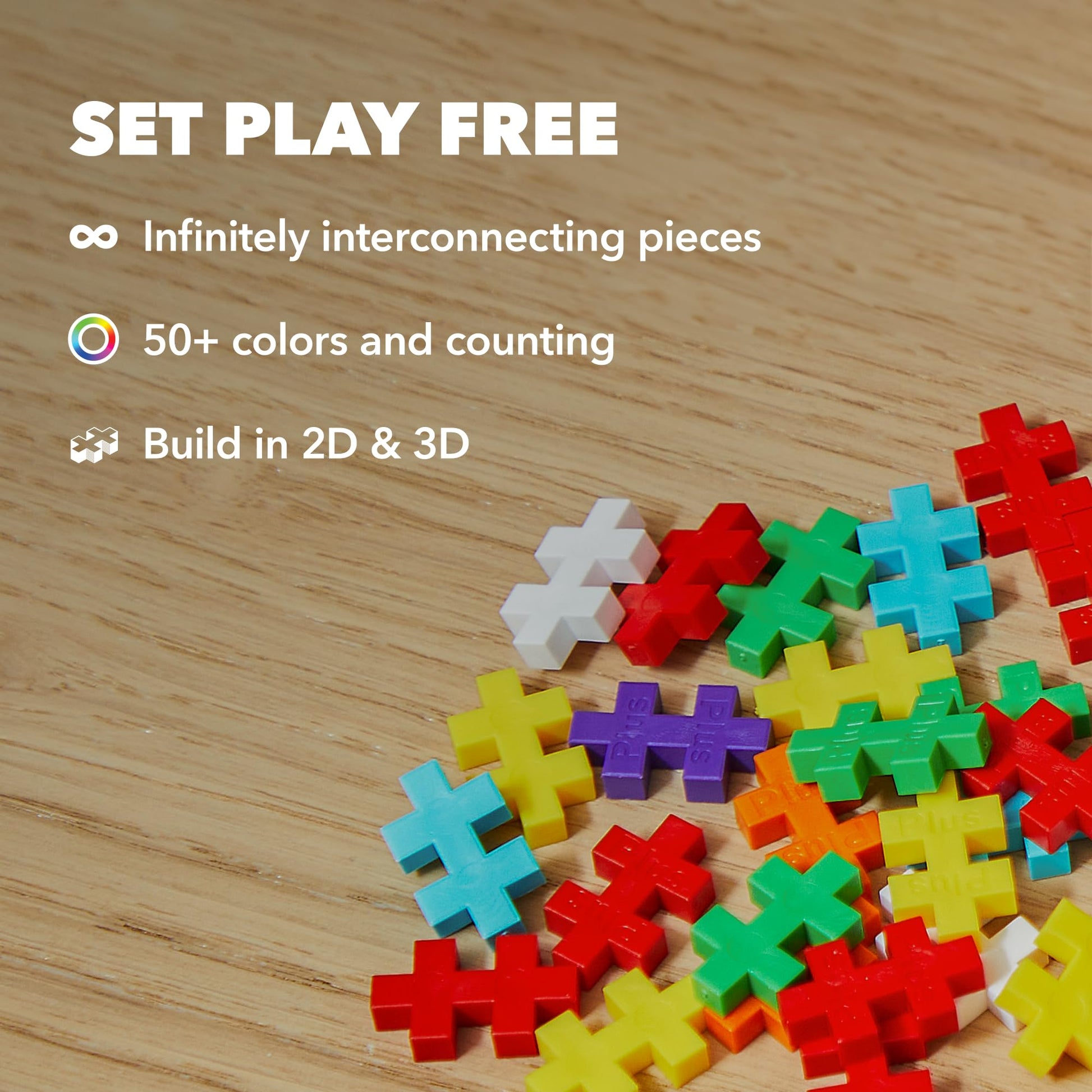 PLUS PLUS Viking - 3D Figure Building Block Set Tube, Mini Interlocking Puzzle Pieces - Fun Stem Toys for Kids