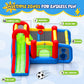 Inflatable Bounce House for Kids | 6 in 1 Play Mode Inflatable Jump House, Outdoor/Indoor Bouncy House with Blower, Jump Bounce House with Slide