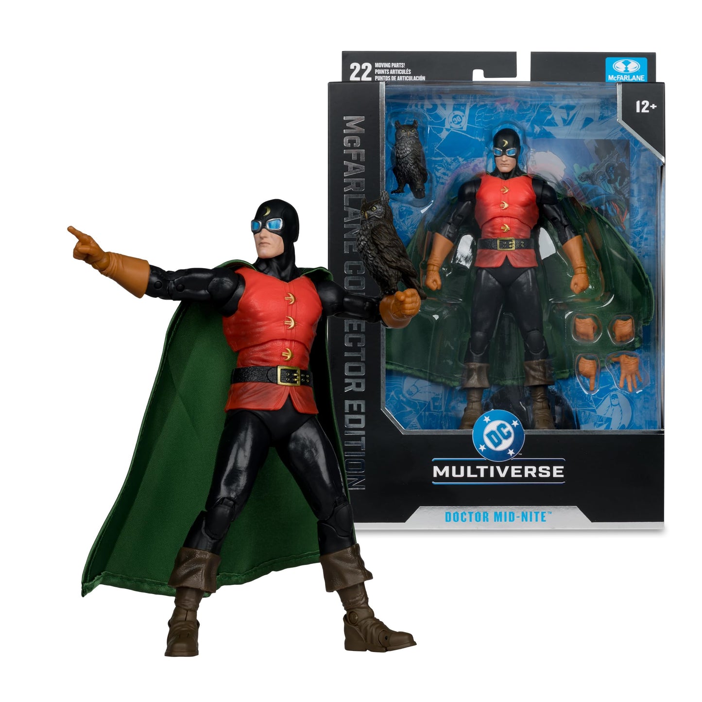 McFarlane Toys - DC Multiverse Doctor Mid-Nite (Justice Society of America) 7in Action Figure McFarlane Collector Edition #48