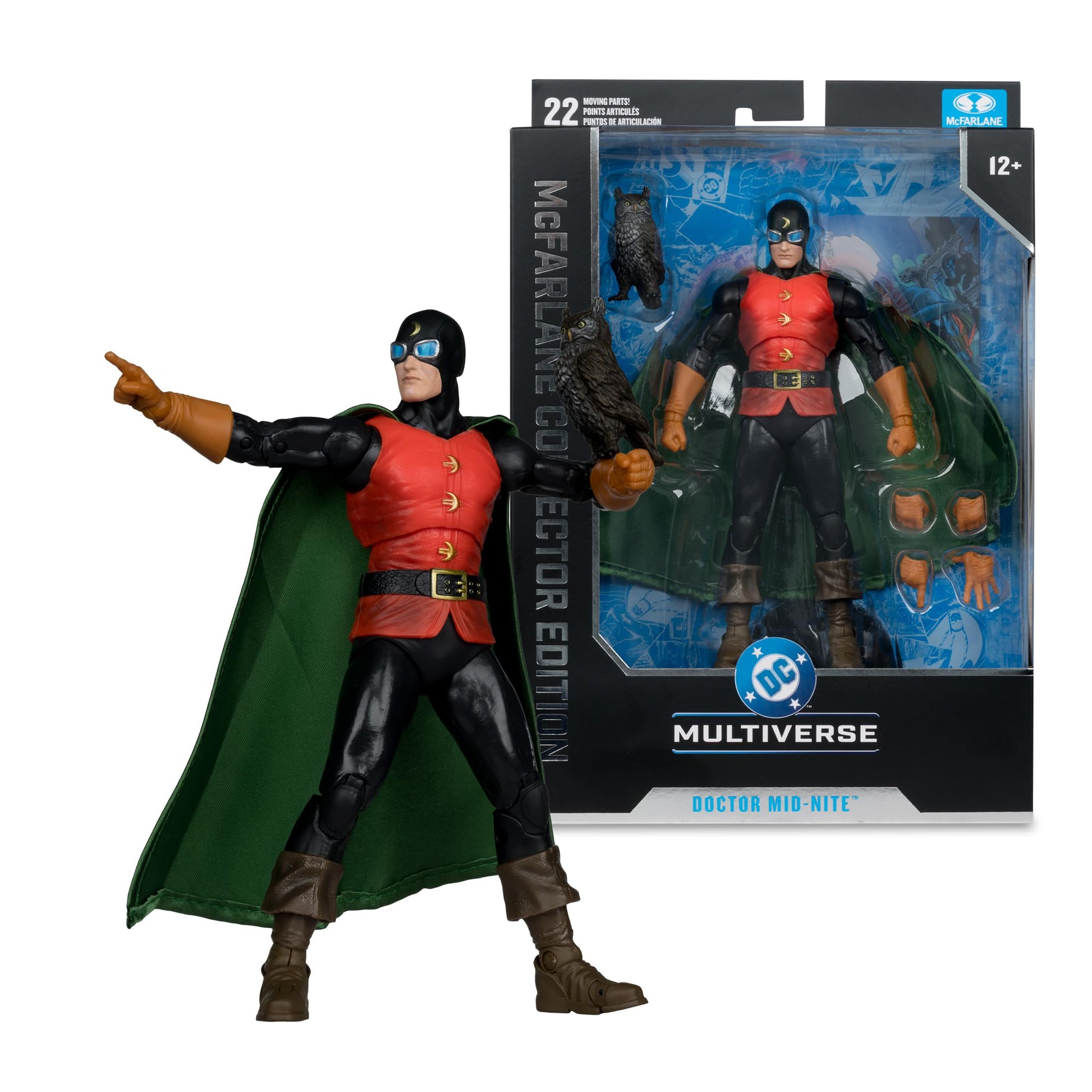 McFarlane Toys - DC Multiverse Doctor Mid-Nite (Justice Society of America) 7in Action Figure McFarlane Collector Edition #48