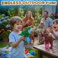 Toysery Dinosaur Bubble Machine Gun for Kids Ages 3-5, LED Dino Bubble Blaster with Music and Bubble Solution, Automatic Bubble Maker Toy, Assorted