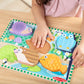 Melissa & Doug Forest Friends Touch & Feel Wooden Puzzle, 5-Piece Chunky Toddler Puzzles with Animals & Textured Silicone Puzzle Board Inlays,