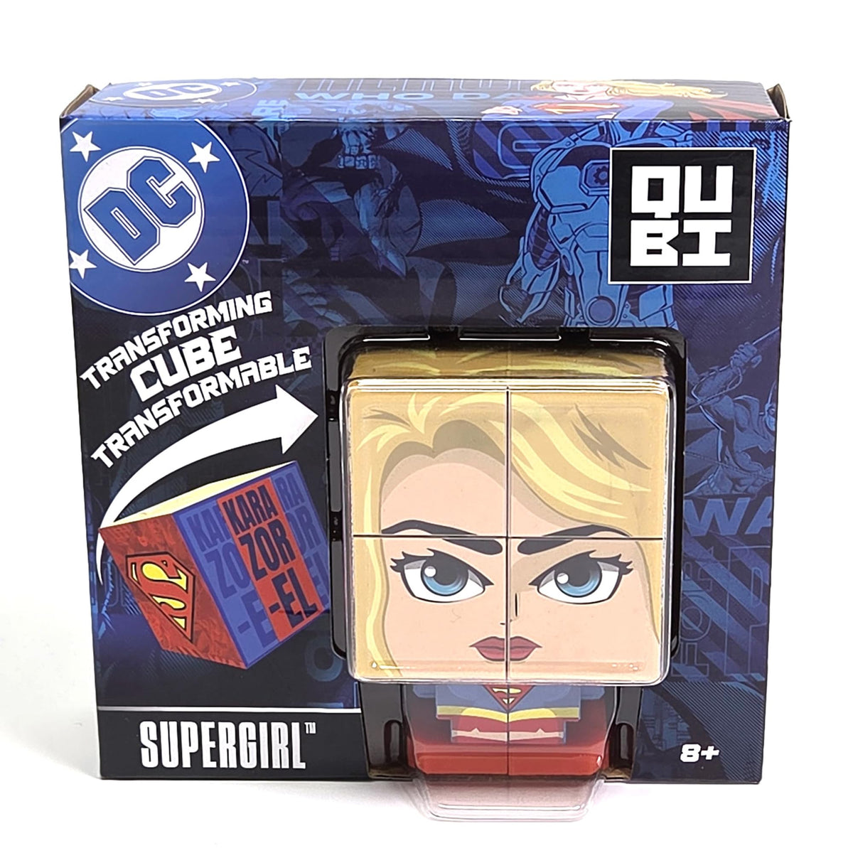 McFarlane Toys- Qubi Supergirl (DC Comics) Transforming Cube