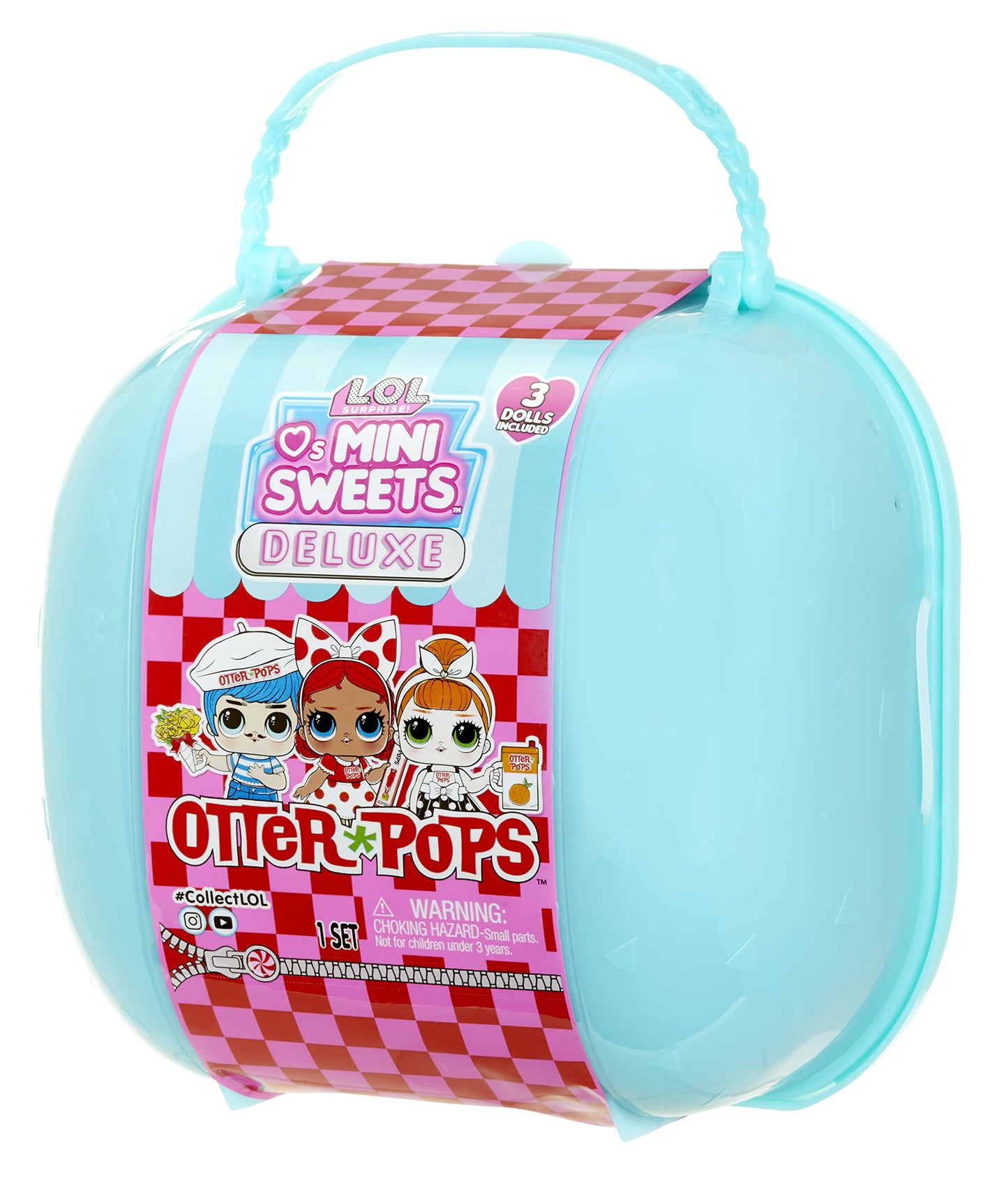 L.O.L. Surprise! Loves Mini Sweets Otter Pops Deluxe Pack with 20+ Surprises, Including 3 Collectible Dolls and Accessories, Holiday Toy, Great Gift