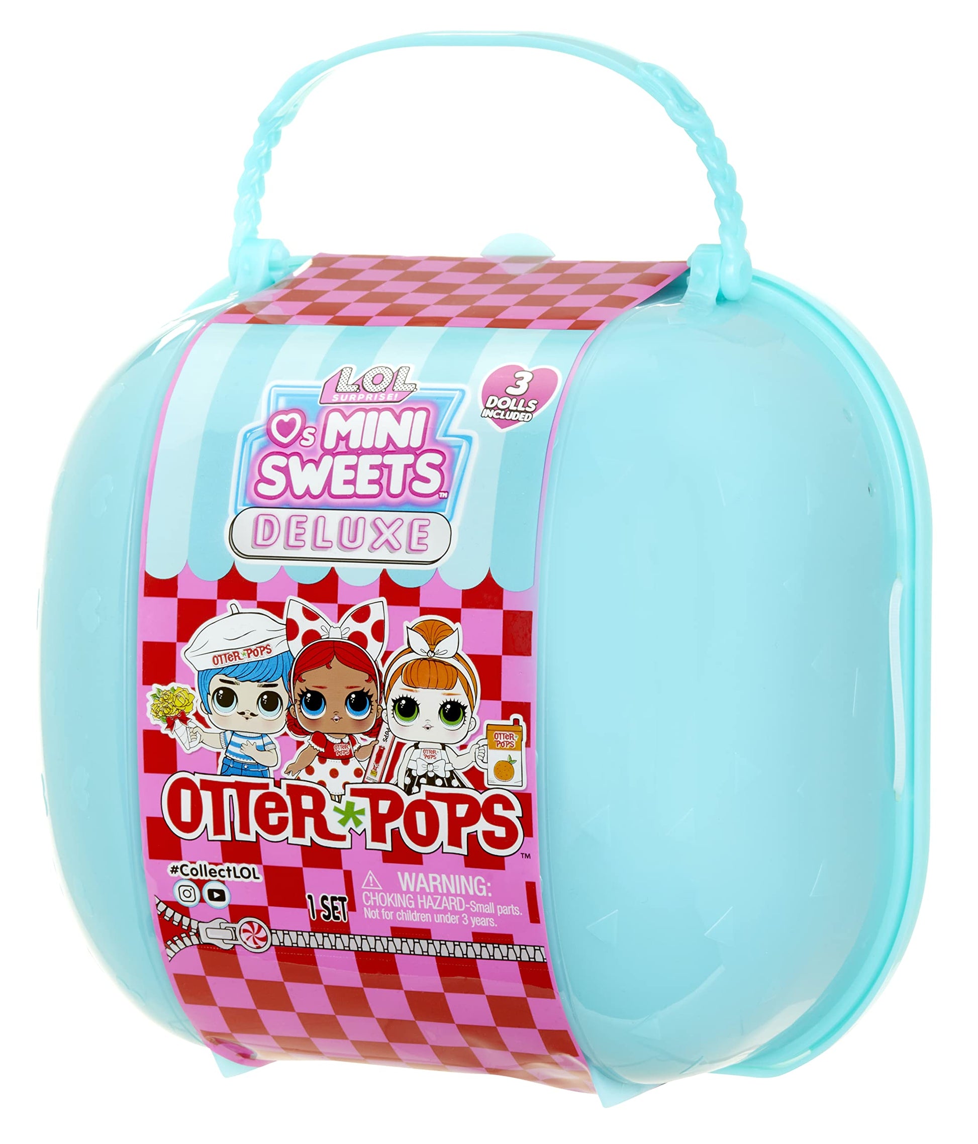 L.O.L. Surprise! Loves Mini Sweets Otter Pops Deluxe Pack with 20+ Surprises, Including 3 Collectible Dolls and Accessories, Holiday Toy, Great Gift