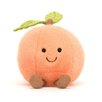 Jellycat Amuseables Peach Stuffed Plush