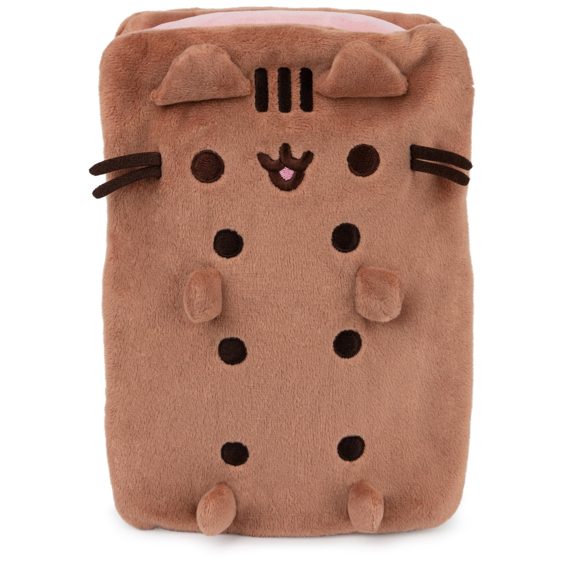 GUND Pusheen Neapolitan Ice Cream Sandwich 9.5-Inch Squisheen 12” Plush, 8+